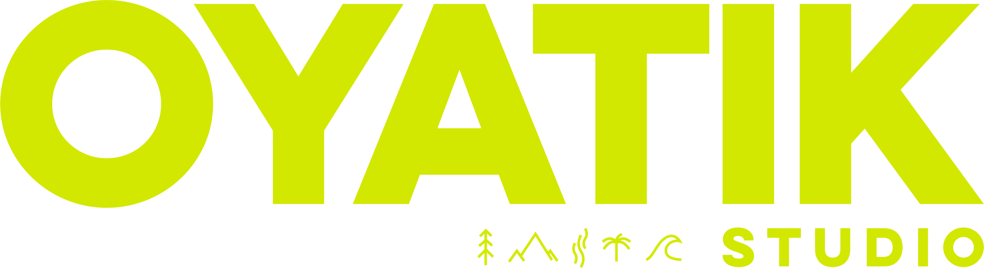 Logo jaune oyatik studio